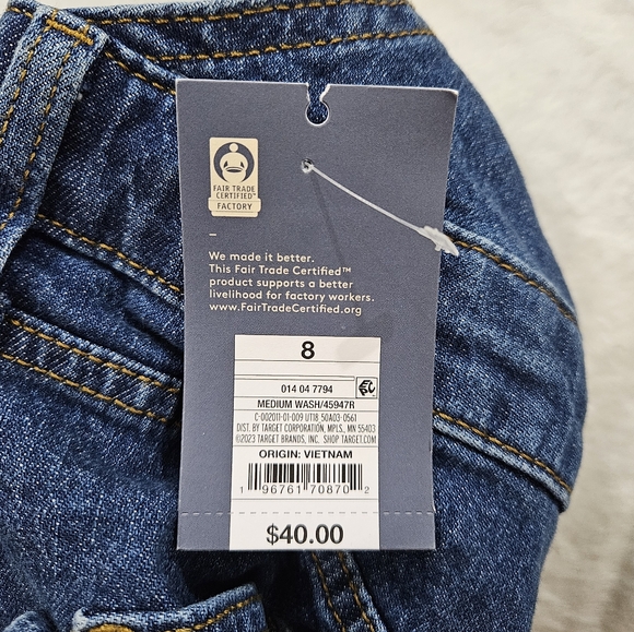 Universal Thread Skinny Leg Overalls in Blue Dark Wash Women’s Multiple Sizes - Picture 13 of 14